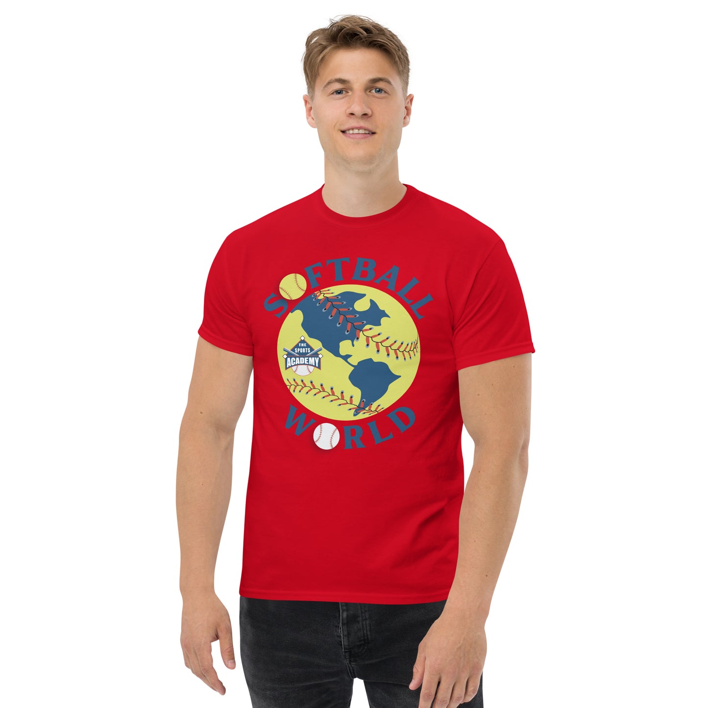 Softball World Men's classic tee