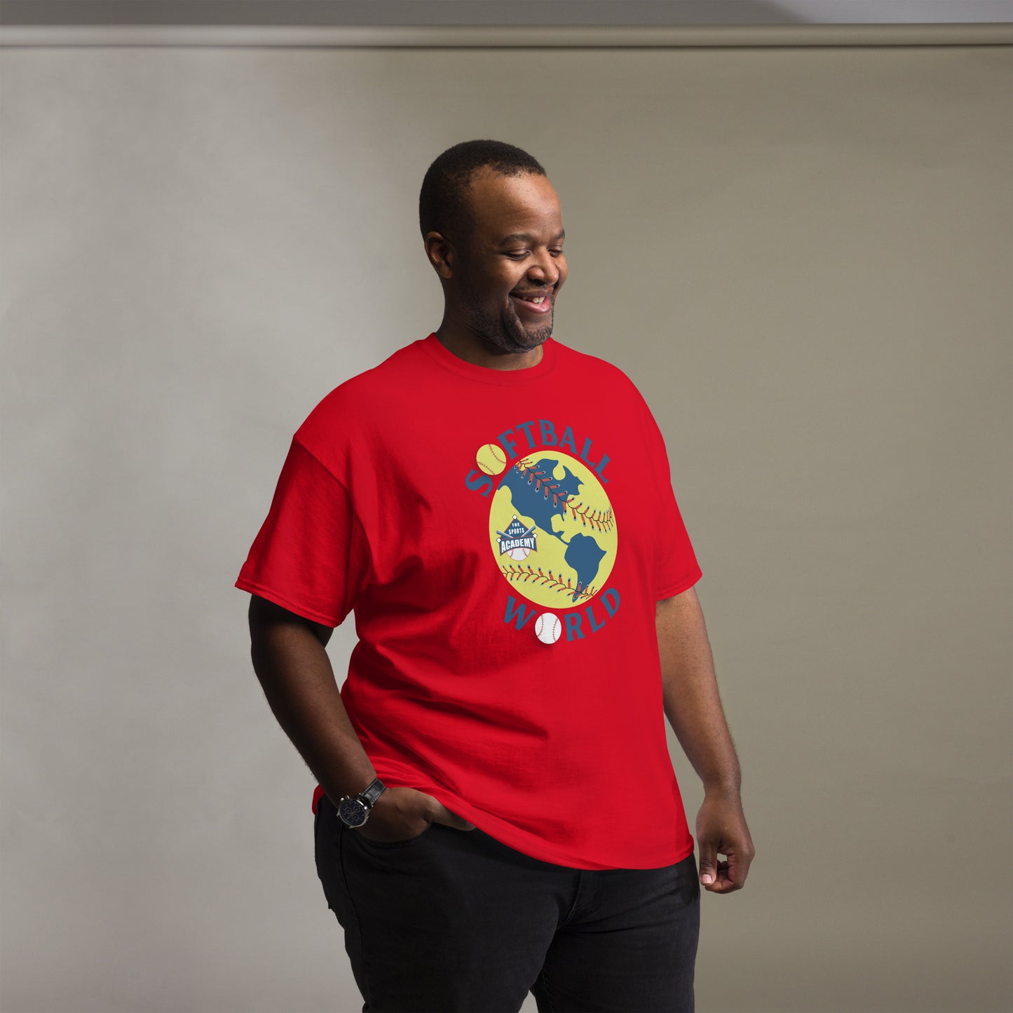 Softball World Men's classic tee