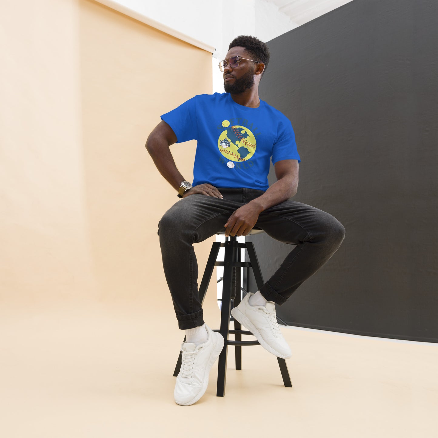 Softball World Men's classic tee