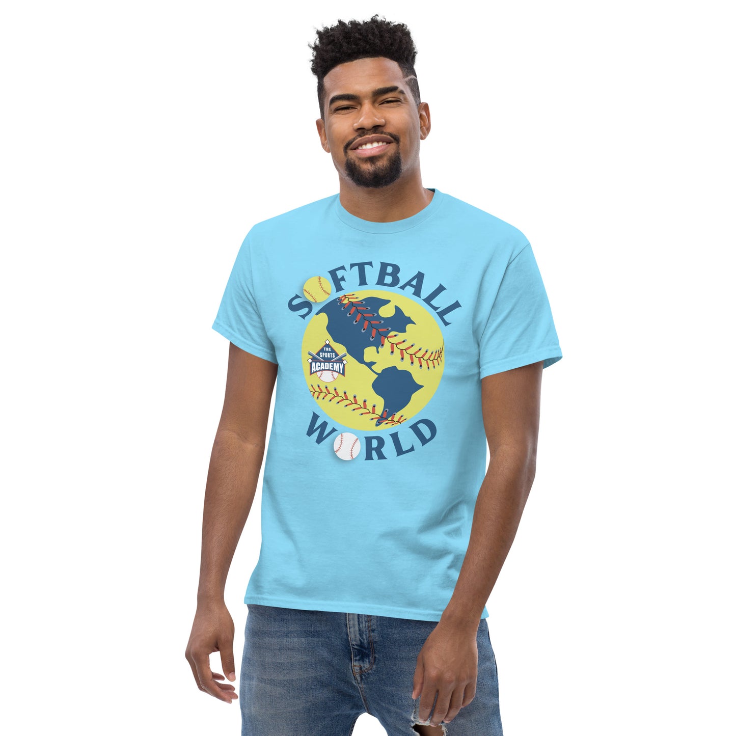 Softball World Men's classic tee