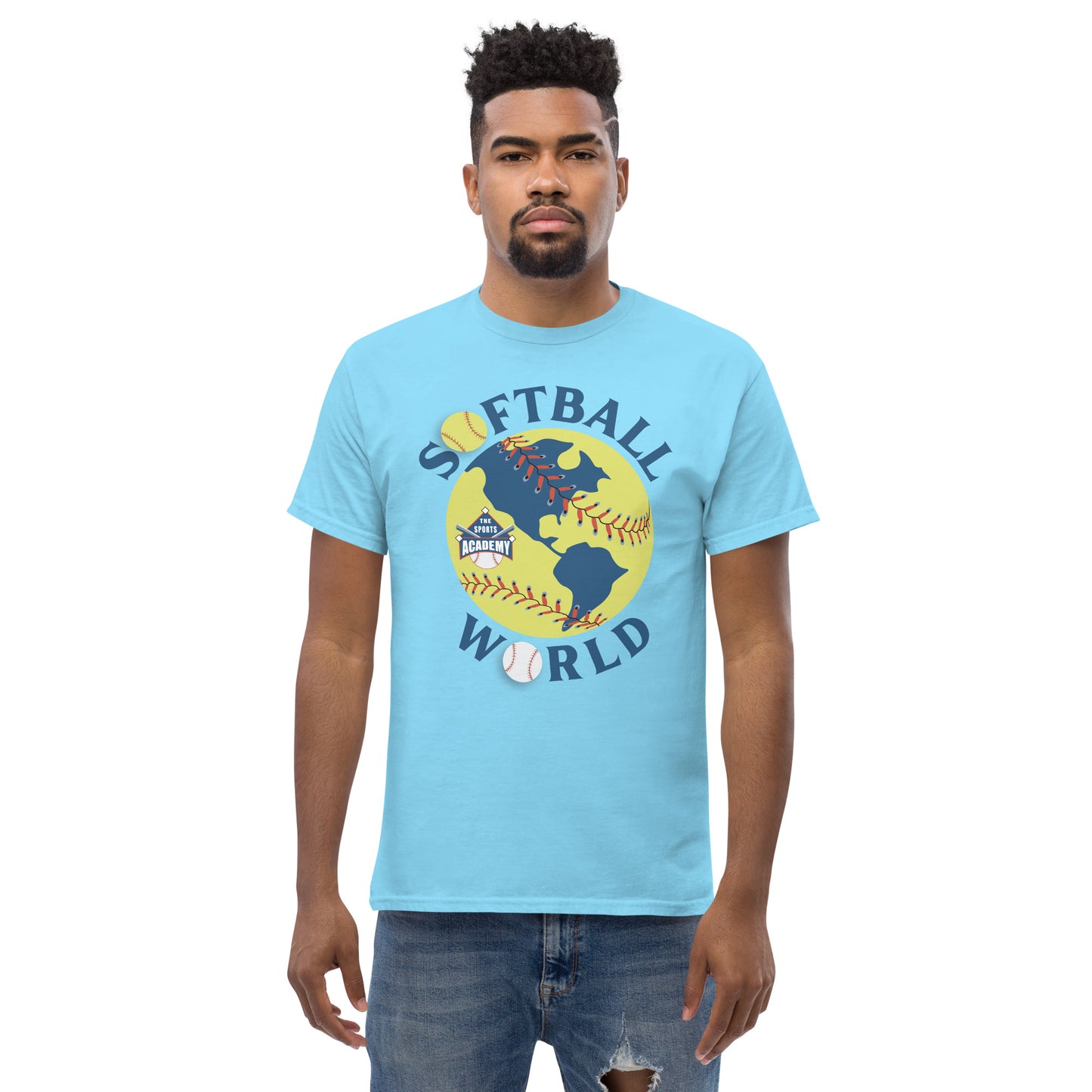 Softball World Men's classic tee