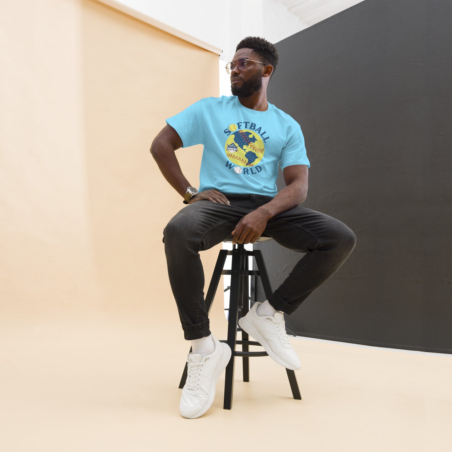 Softball World Men's classic tee