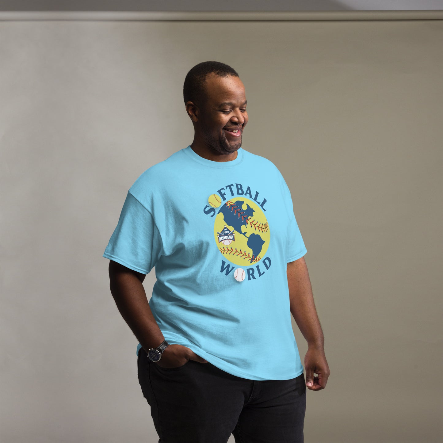 Softball World Men's classic tee