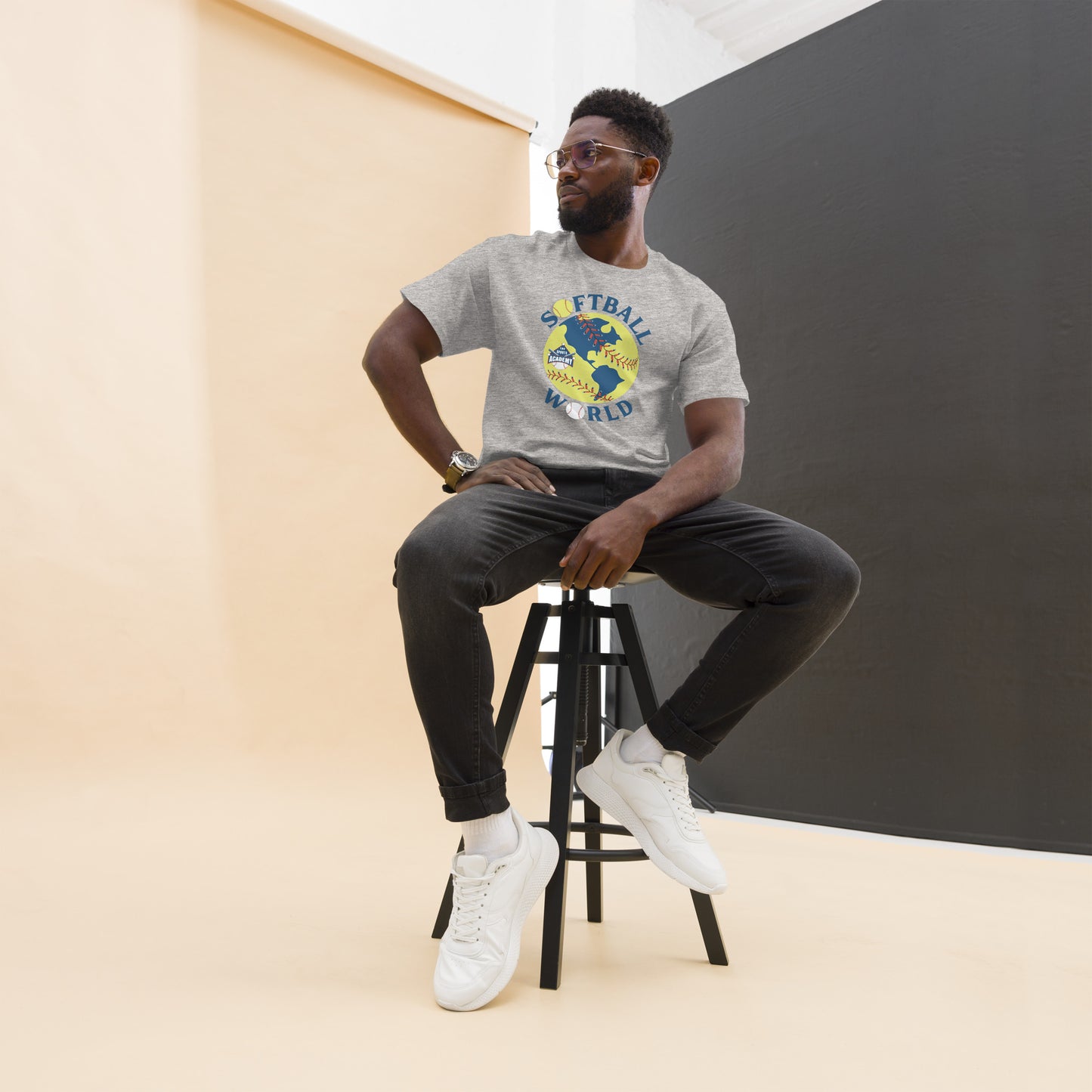 Softball World Men's classic tee