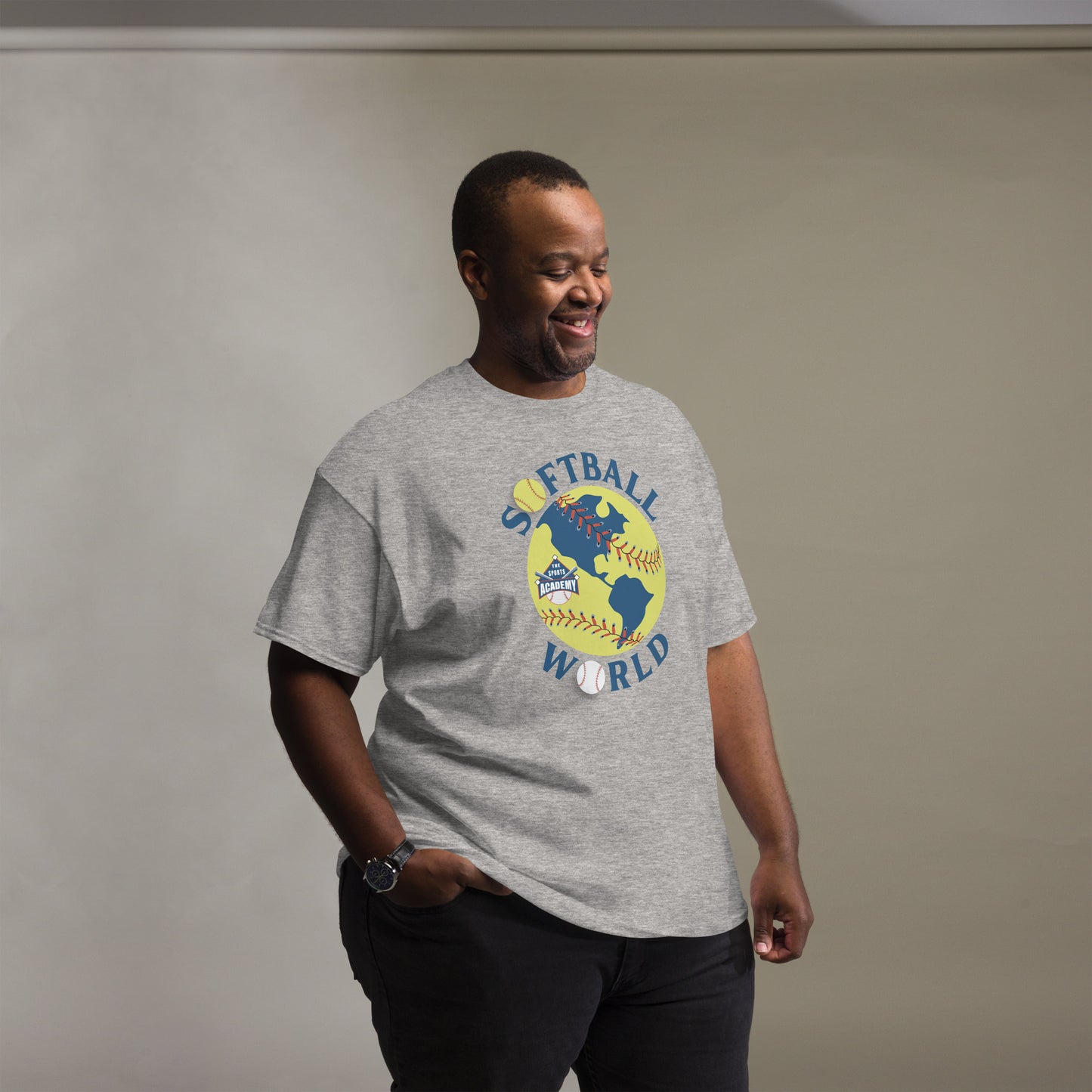 Softball World Men's classic tee