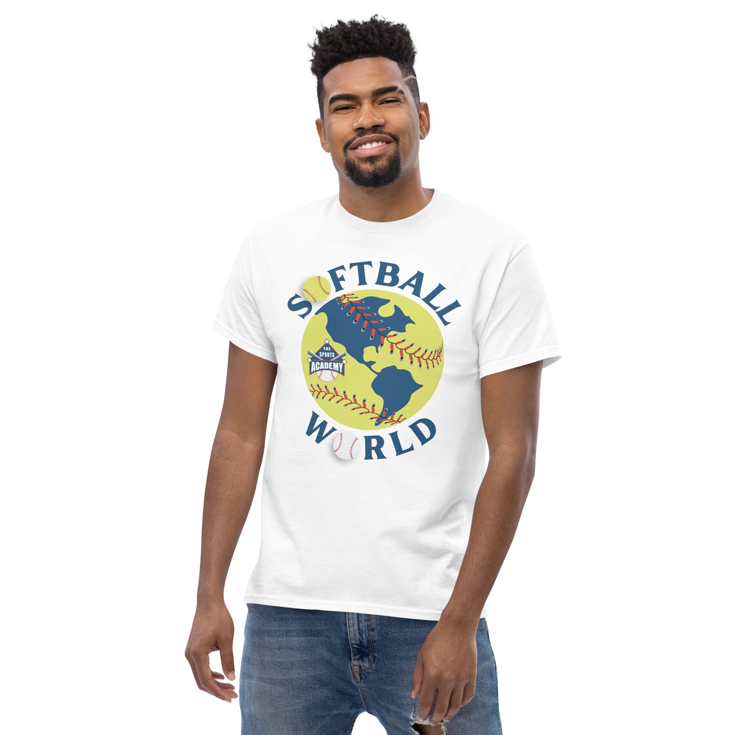 Softball World Men's classic tee