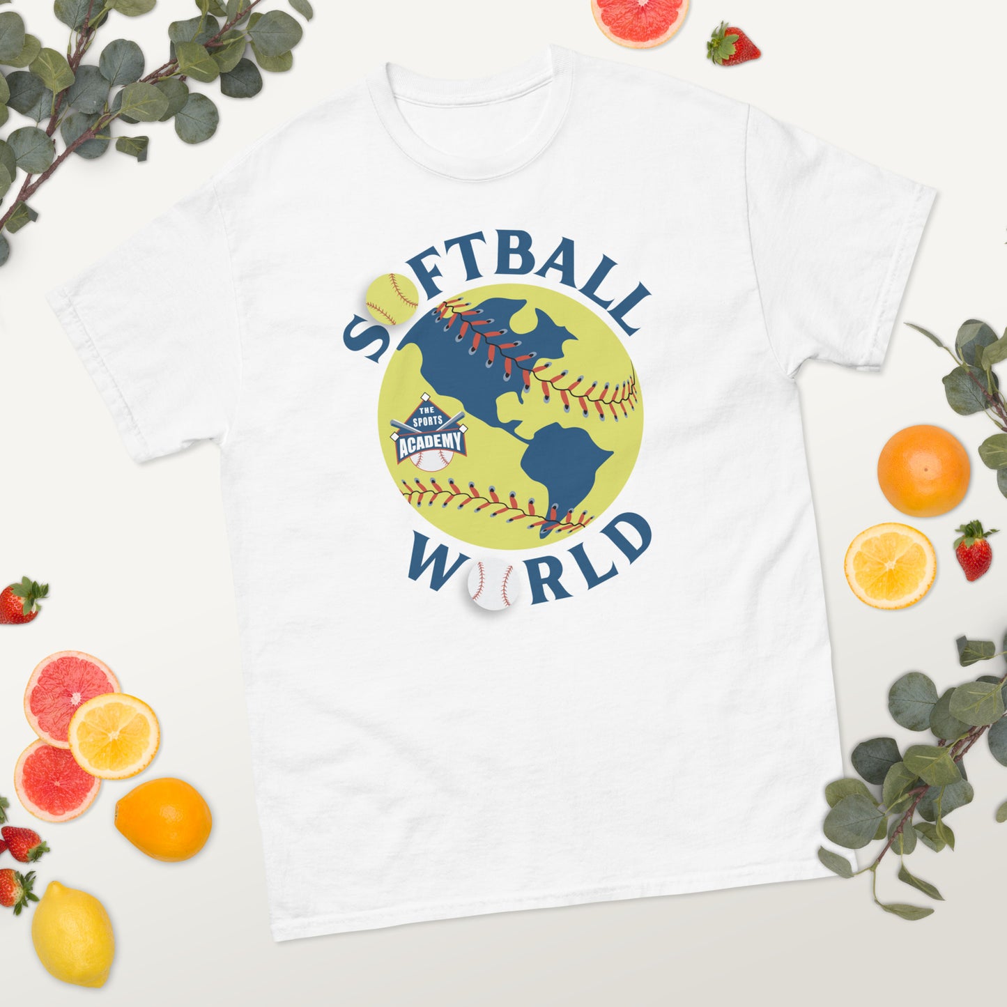 Softball World Men's classic tee