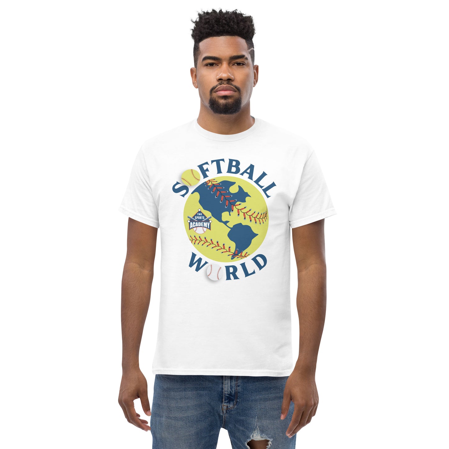 Softball World Men's classic tee
