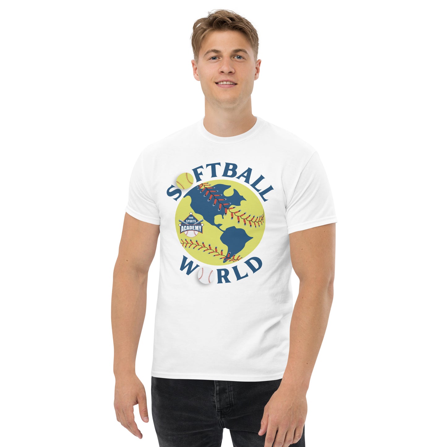 Softball World Men's classic tee