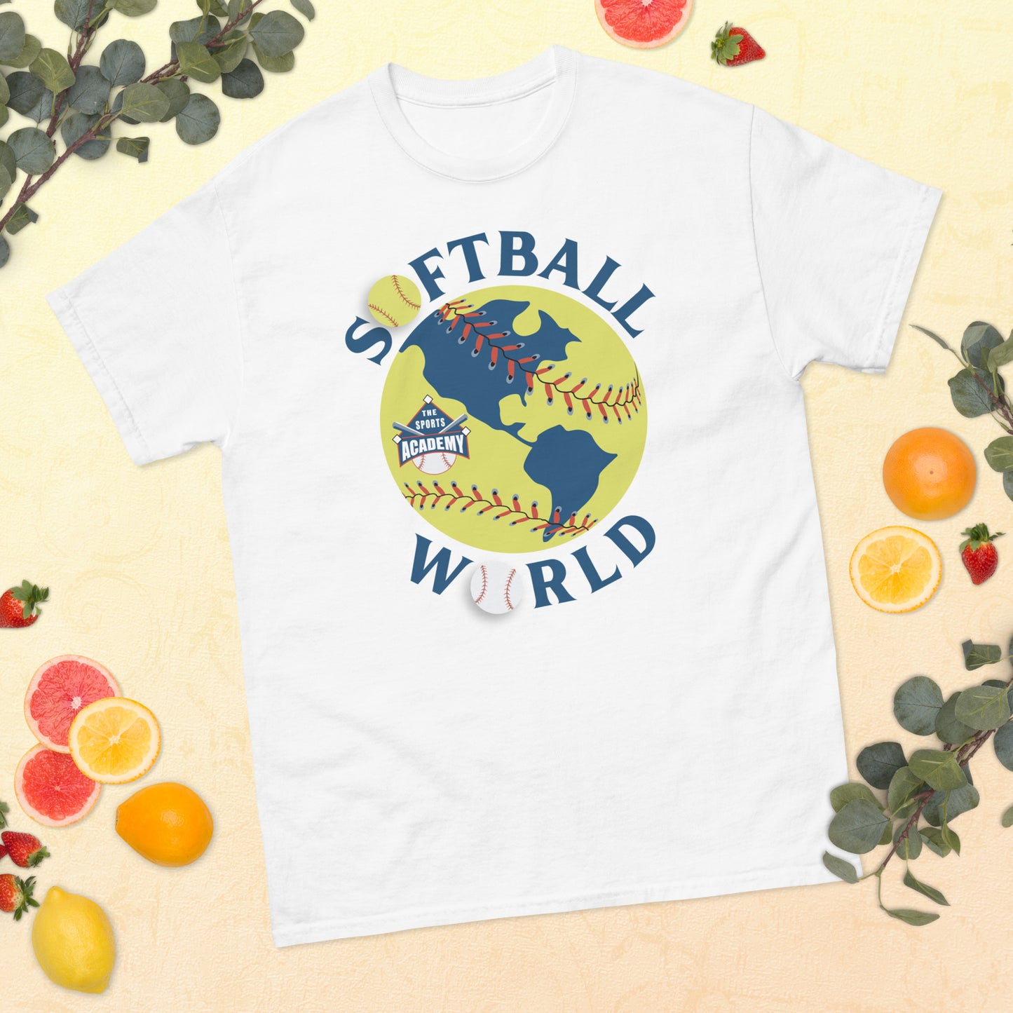 Softball World Men's classic tee