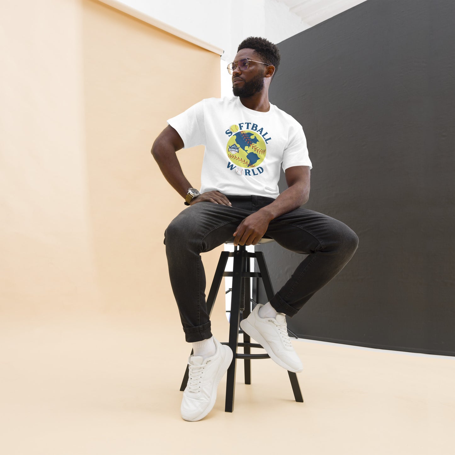 Softball World Men's classic tee