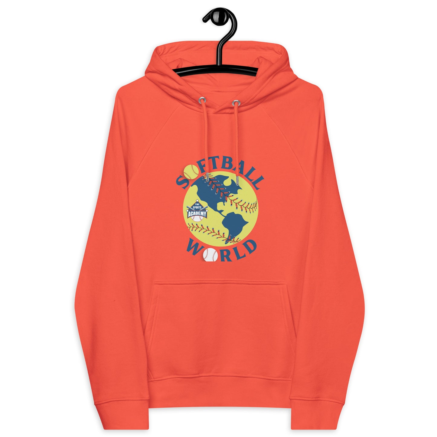 Unisex eco raglan hoodie