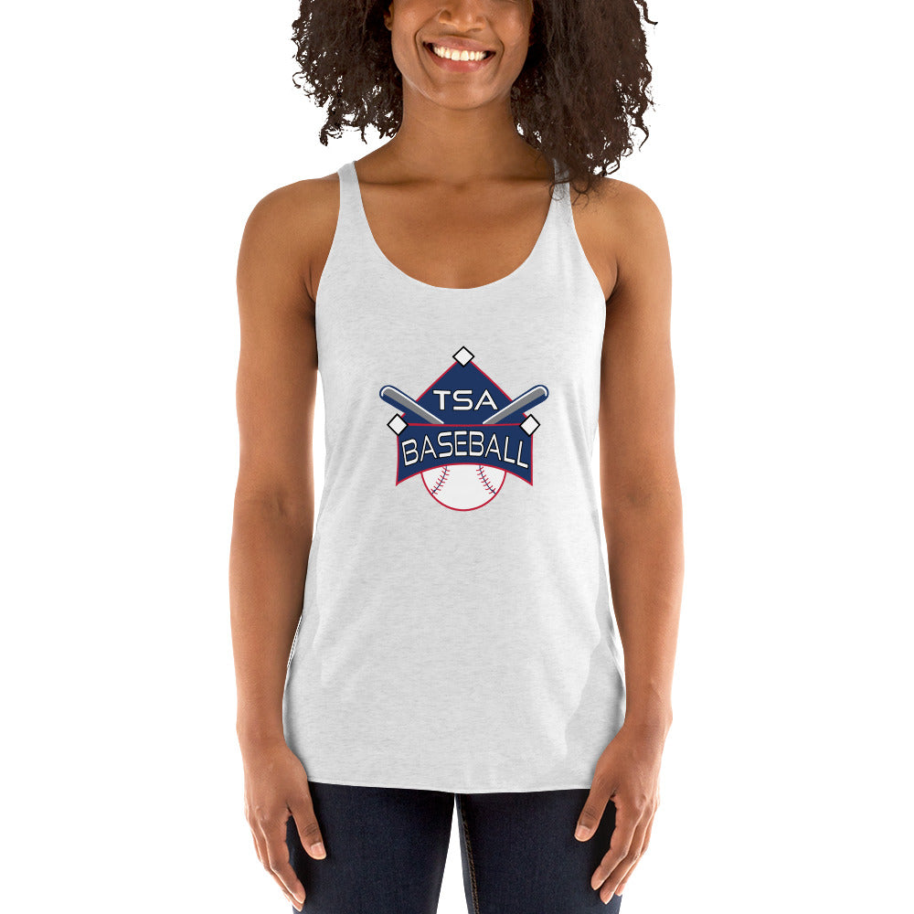 Women's T.S.A. Baseball. Racerback Tank
