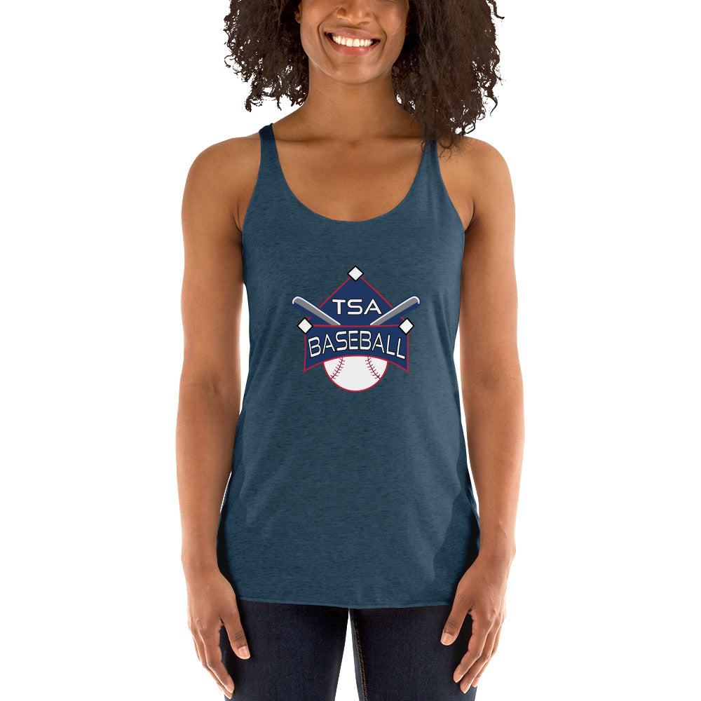 Women's T.S.A. Baseball. Racerback Tank