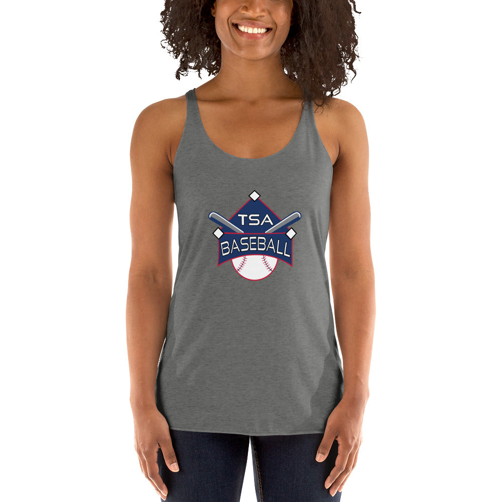 Women's T.S.A. Baseball. Racerback Tank