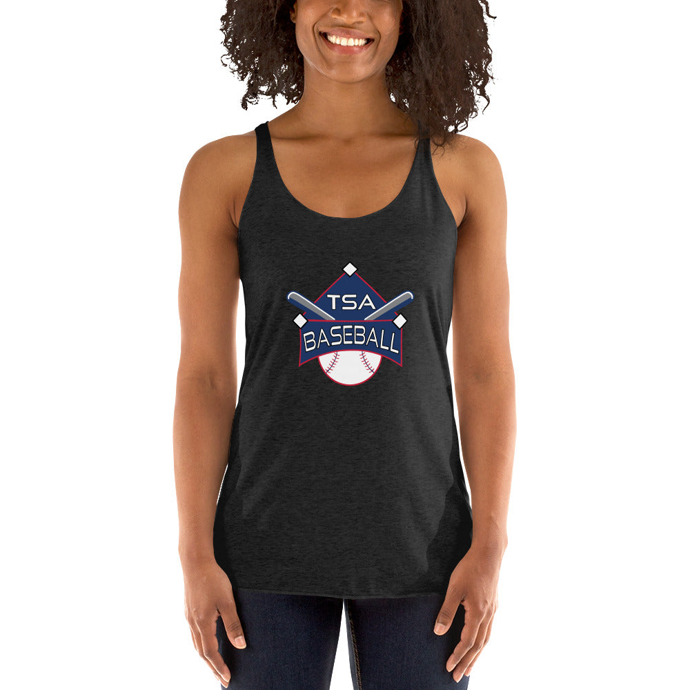 Women's T.S.A. Baseball. Racerback Tank