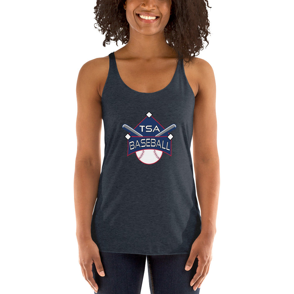 Women's T.S.A. Baseball. Racerback Tank