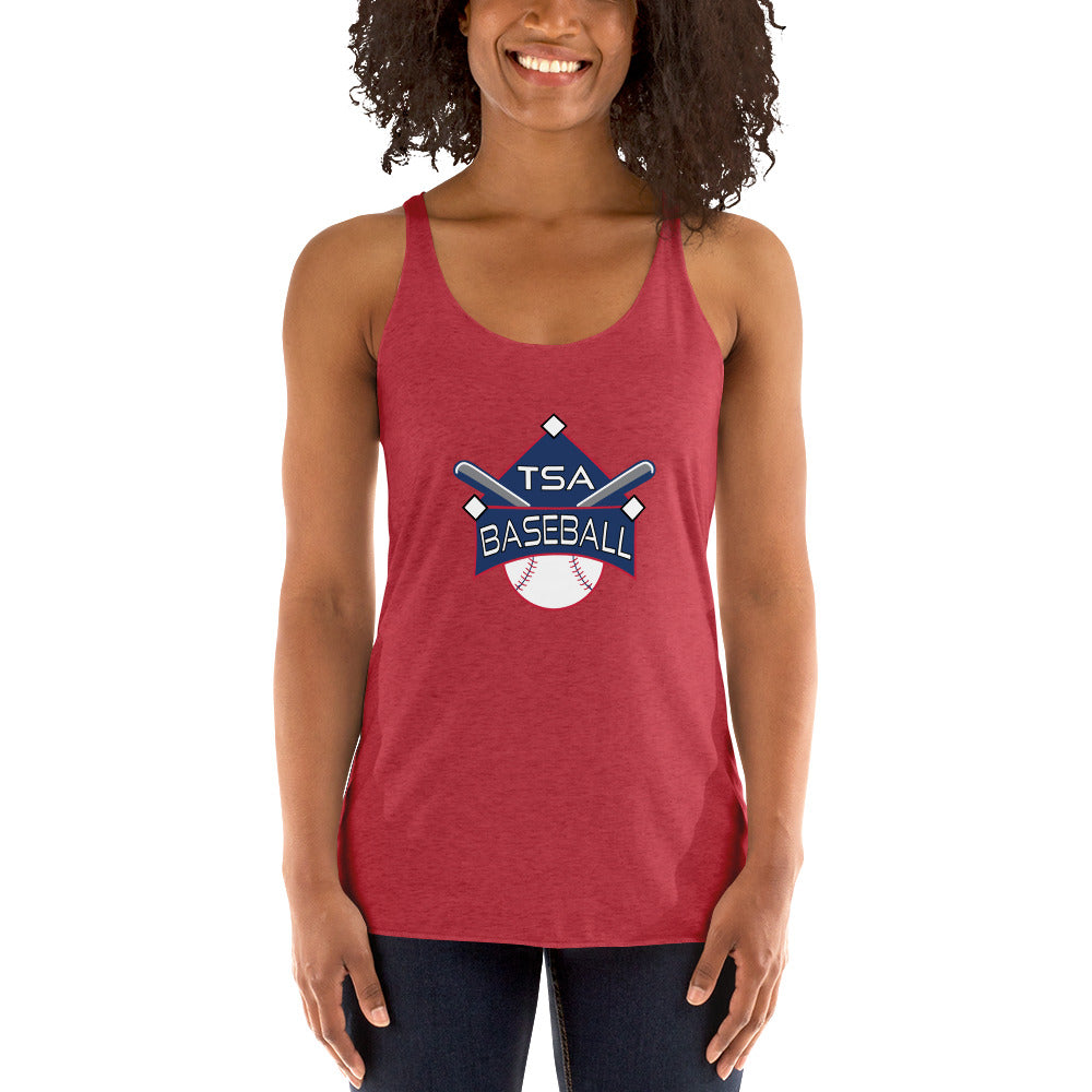 Women's T.S.A. Baseball. Racerback Tank