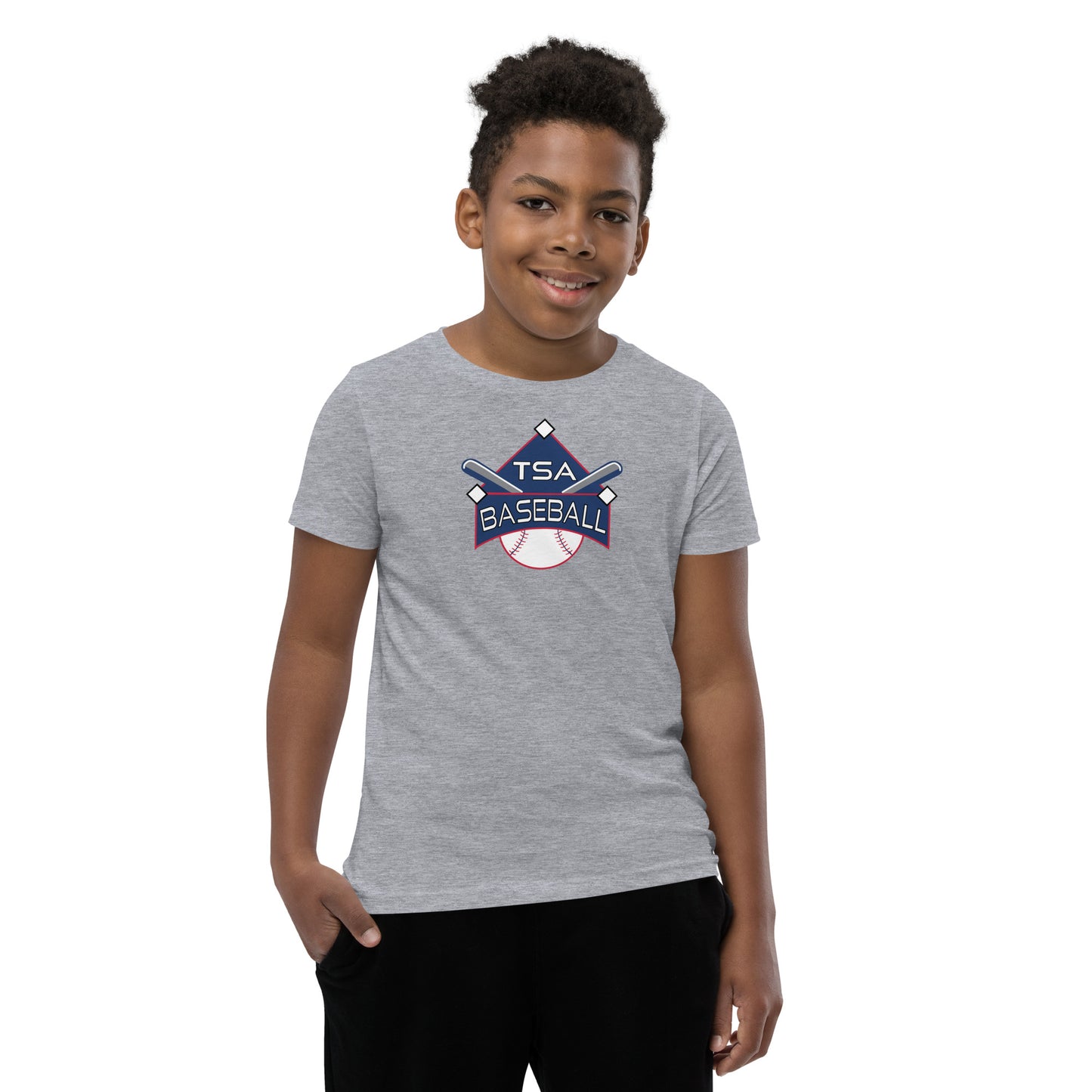 T.S.A. Baseball 2024. Youth Short Sleeve T-Shirt