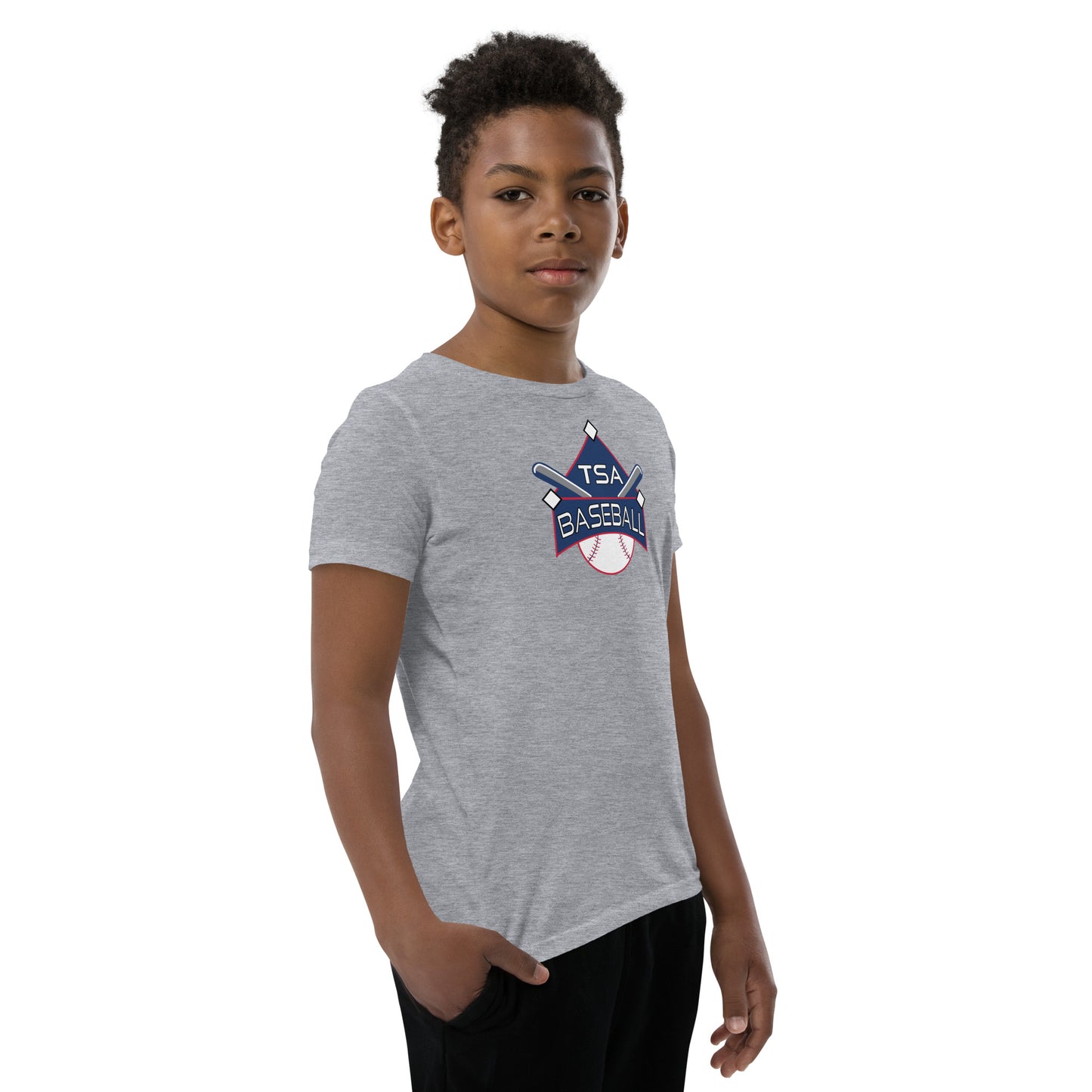 T.S.A. Baseball 2024. Youth Short Sleeve T-Shirt