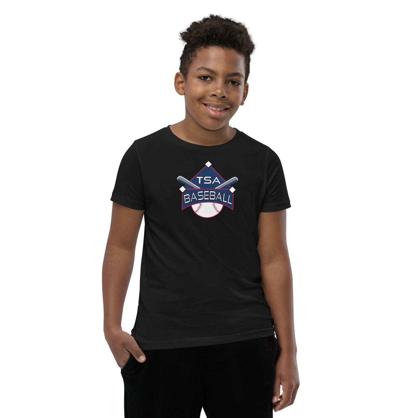 T.S.A. Baseball 2024. Youth Short Sleeve T-Shirt