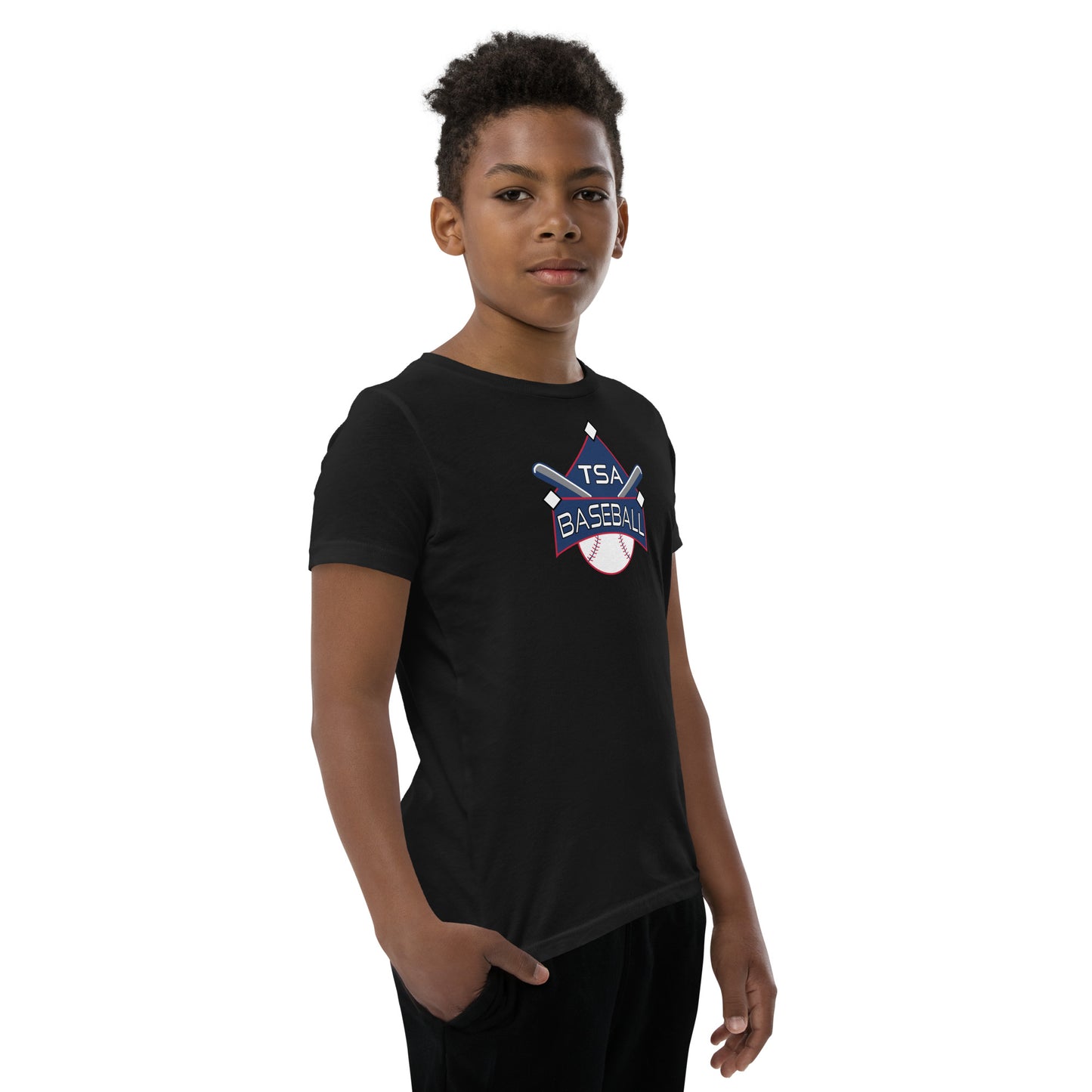 T.S.A. Baseball 2024. Youth Short Sleeve T-Shirt
