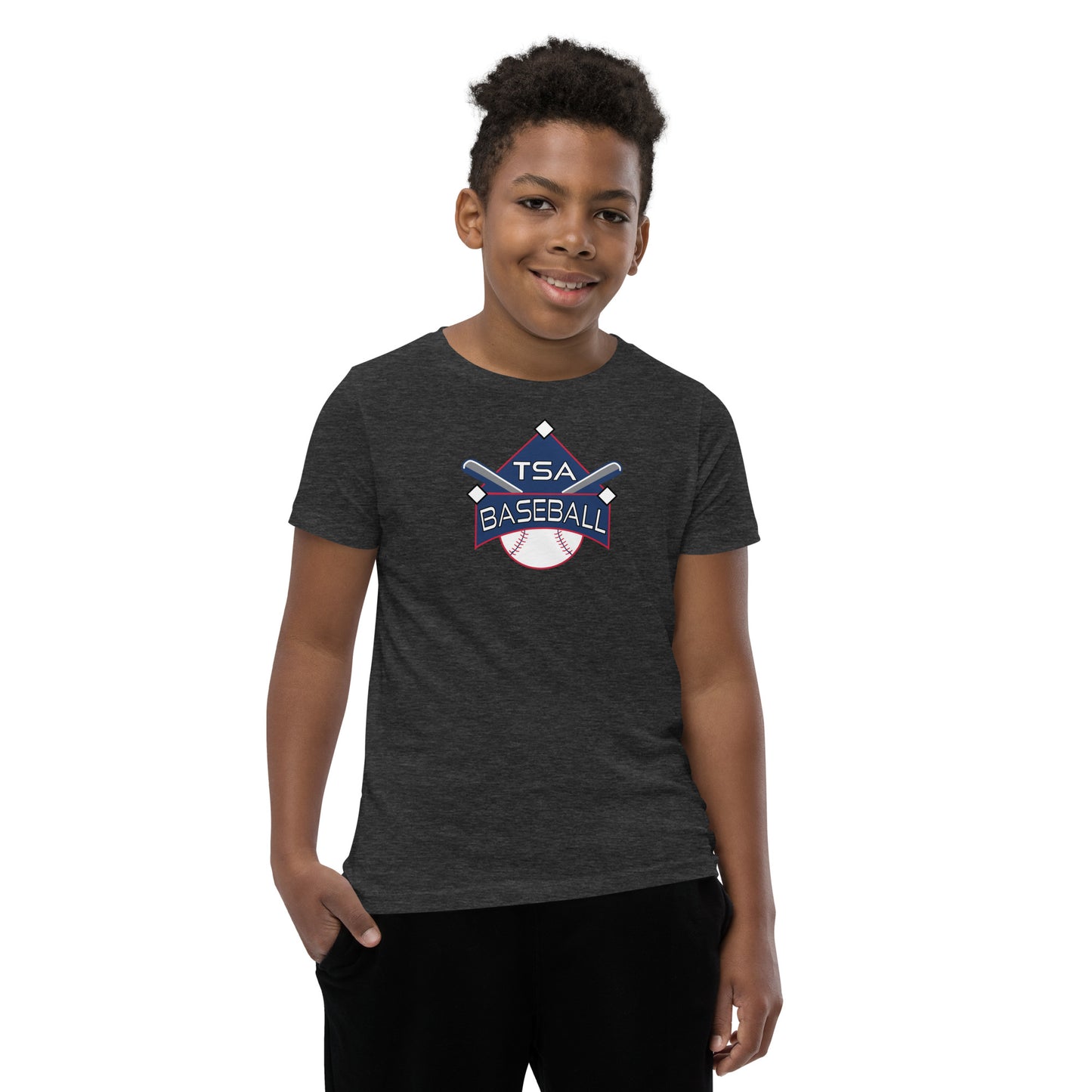 T.S.A. Baseball 2024. Youth Short Sleeve T-Shirt