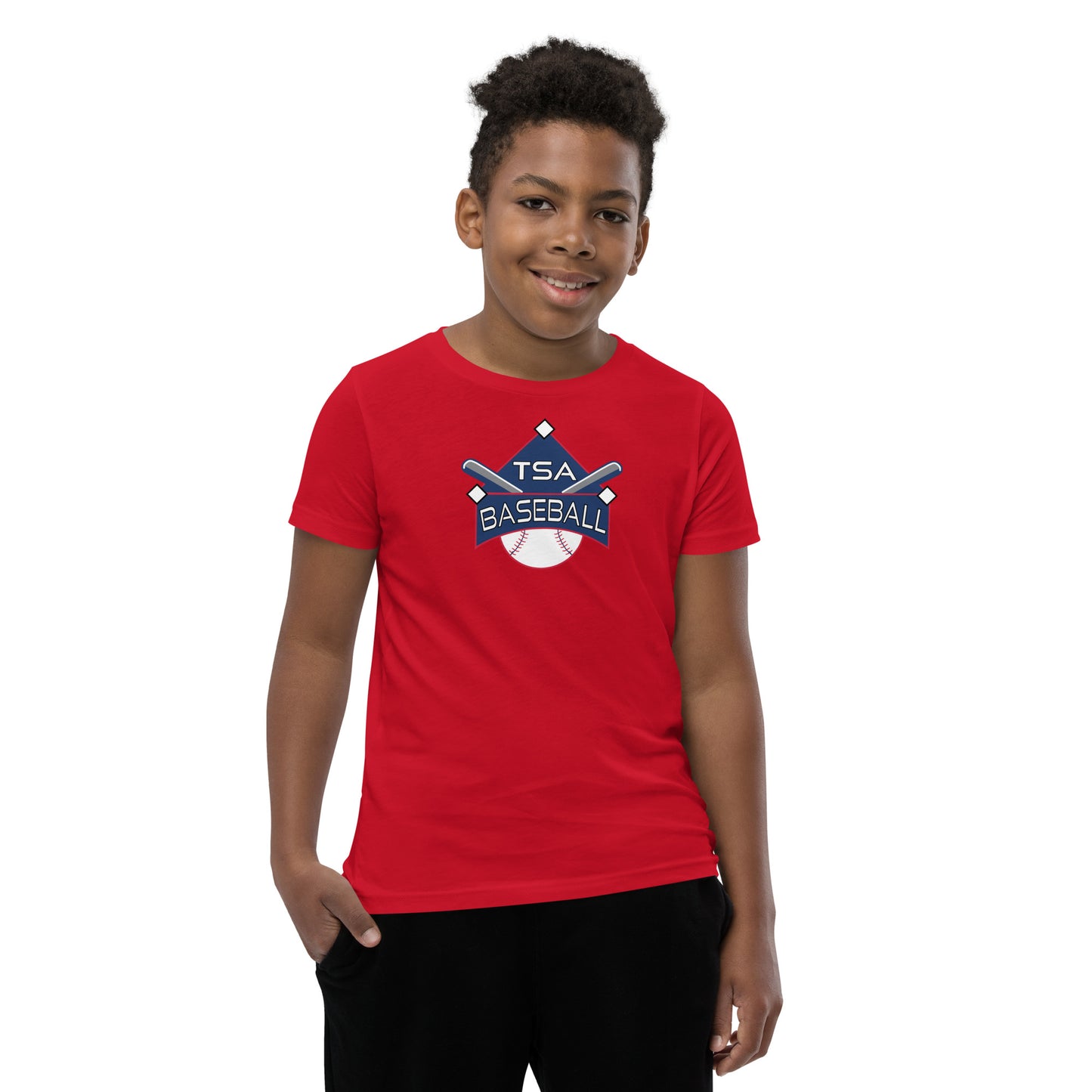 T.S.A. Baseball 2024. Youth Short Sleeve T-Shirt