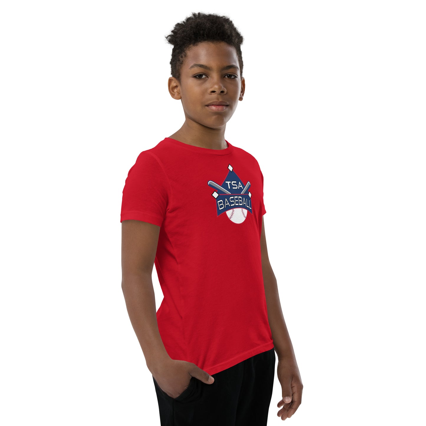 T.S.A. Baseball 2024. Youth Short Sleeve T-Shirt