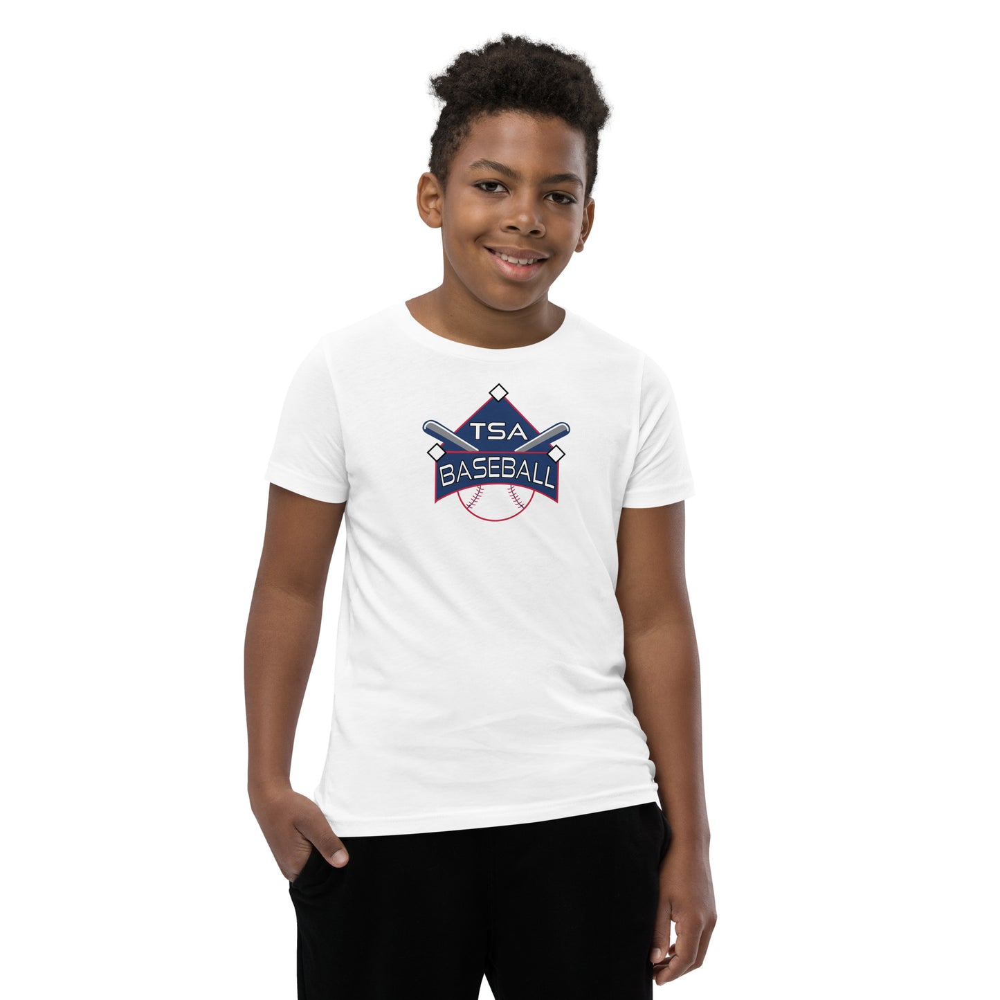 T.S.A. Baseball 2024. Youth Short Sleeve T-Shirt