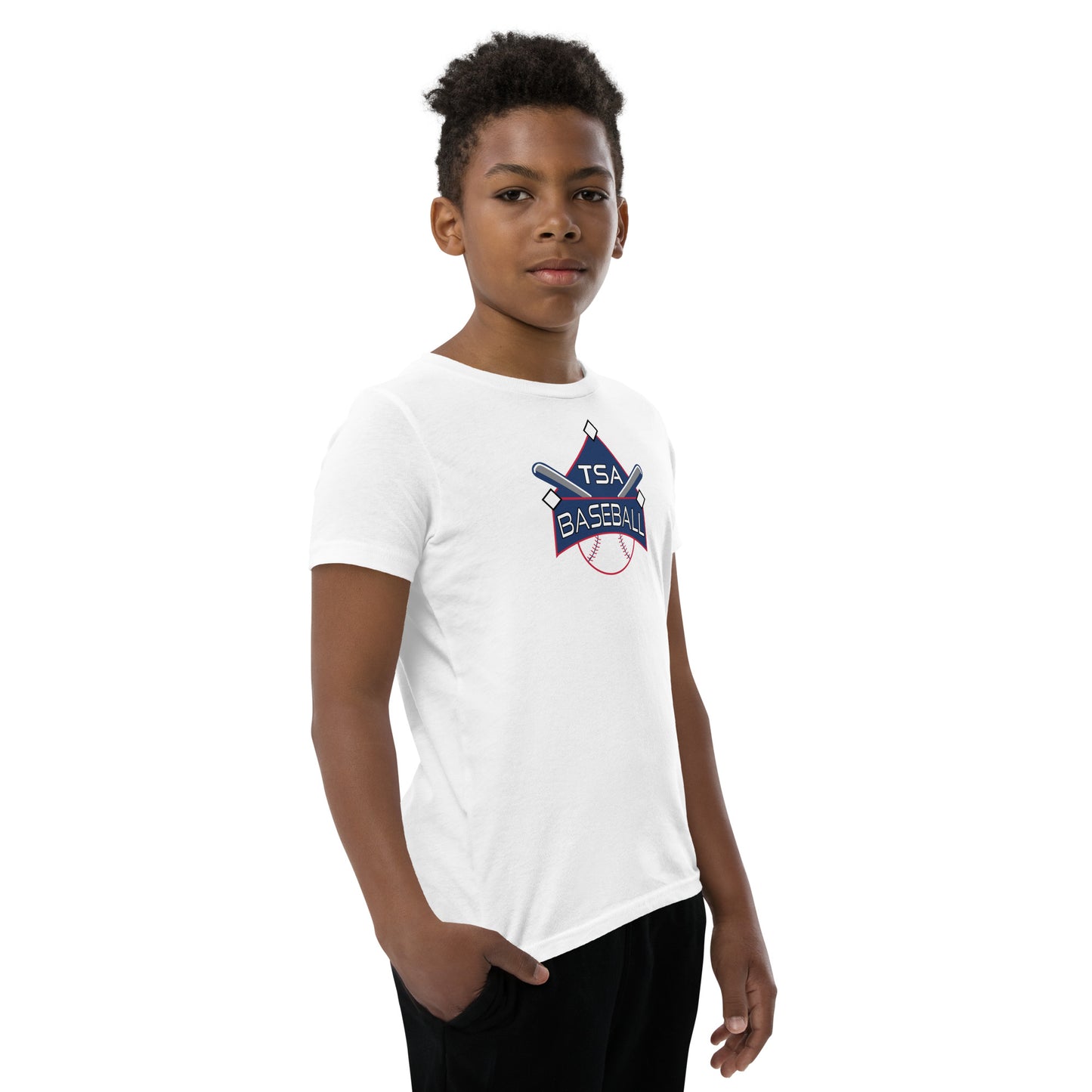 T.S.A. Baseball 2024. Youth Short Sleeve T-Shirt