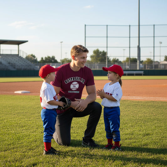 T.S.A. W/Baseball. "Baseball I.Q. Matters" Unisex classic tee