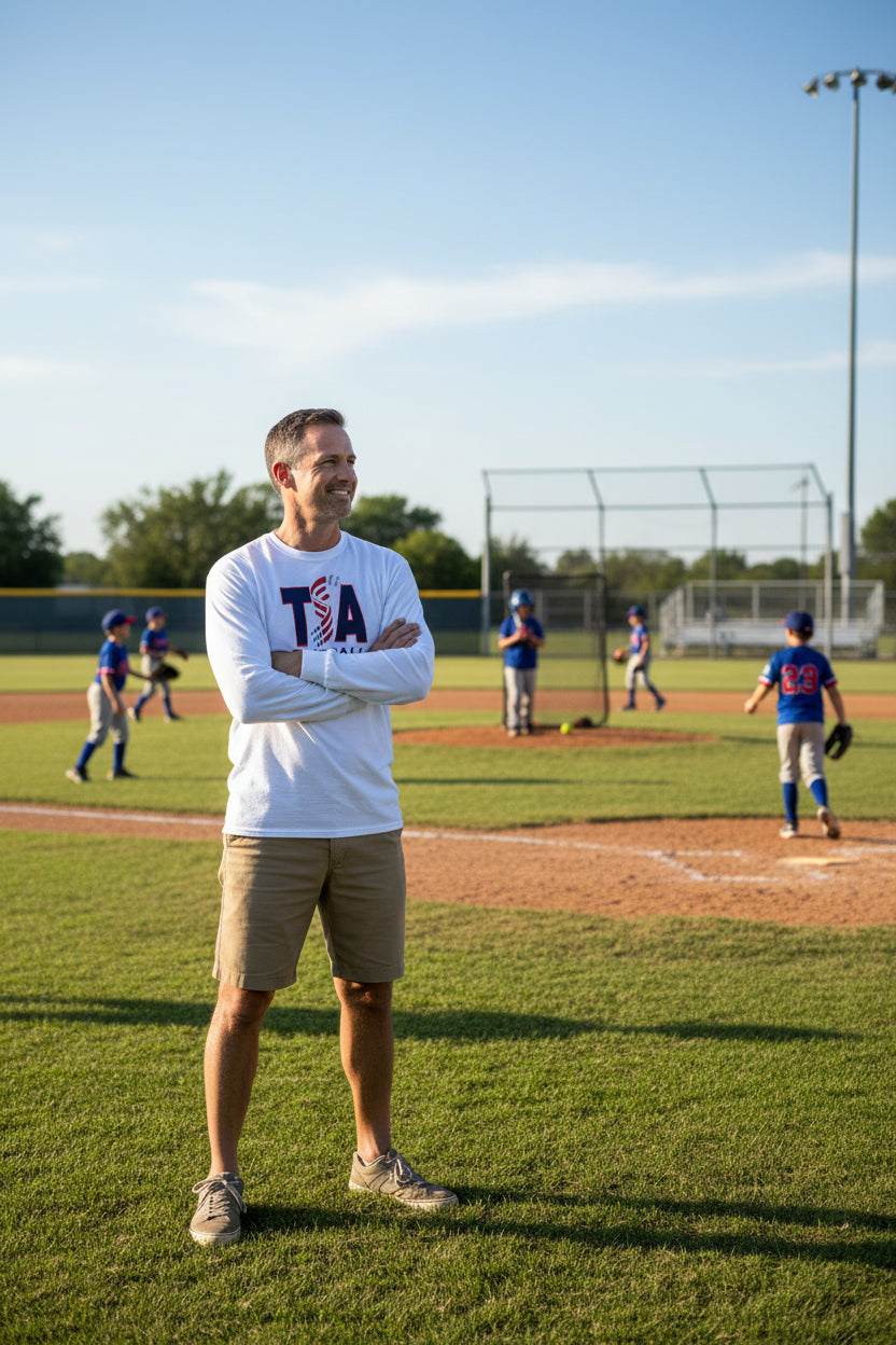 T.S.A. Baseball Men’s Long Sleeve Shirt