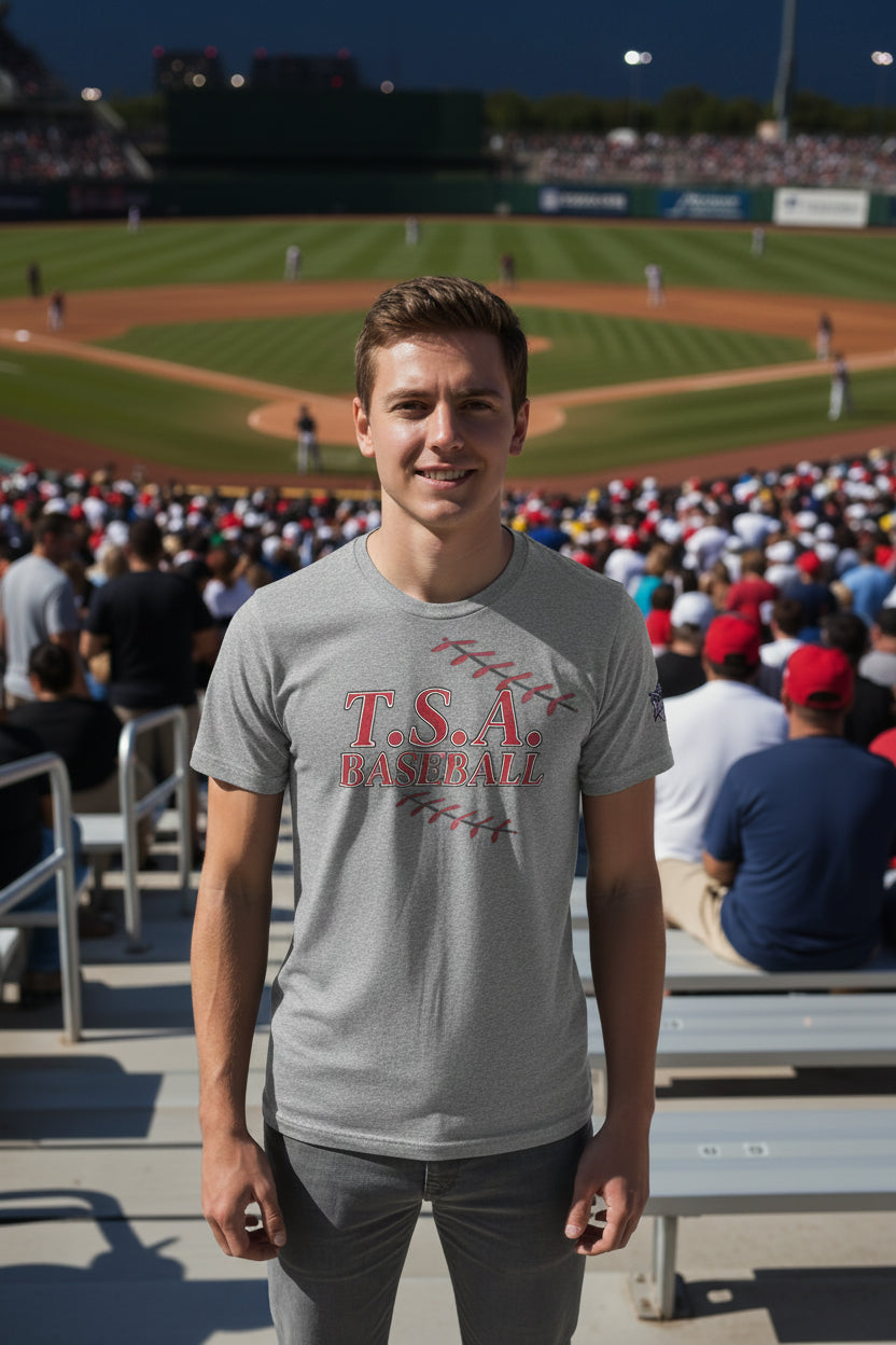 T.S.A. Baseball "With Seams" Unisex t-shirt