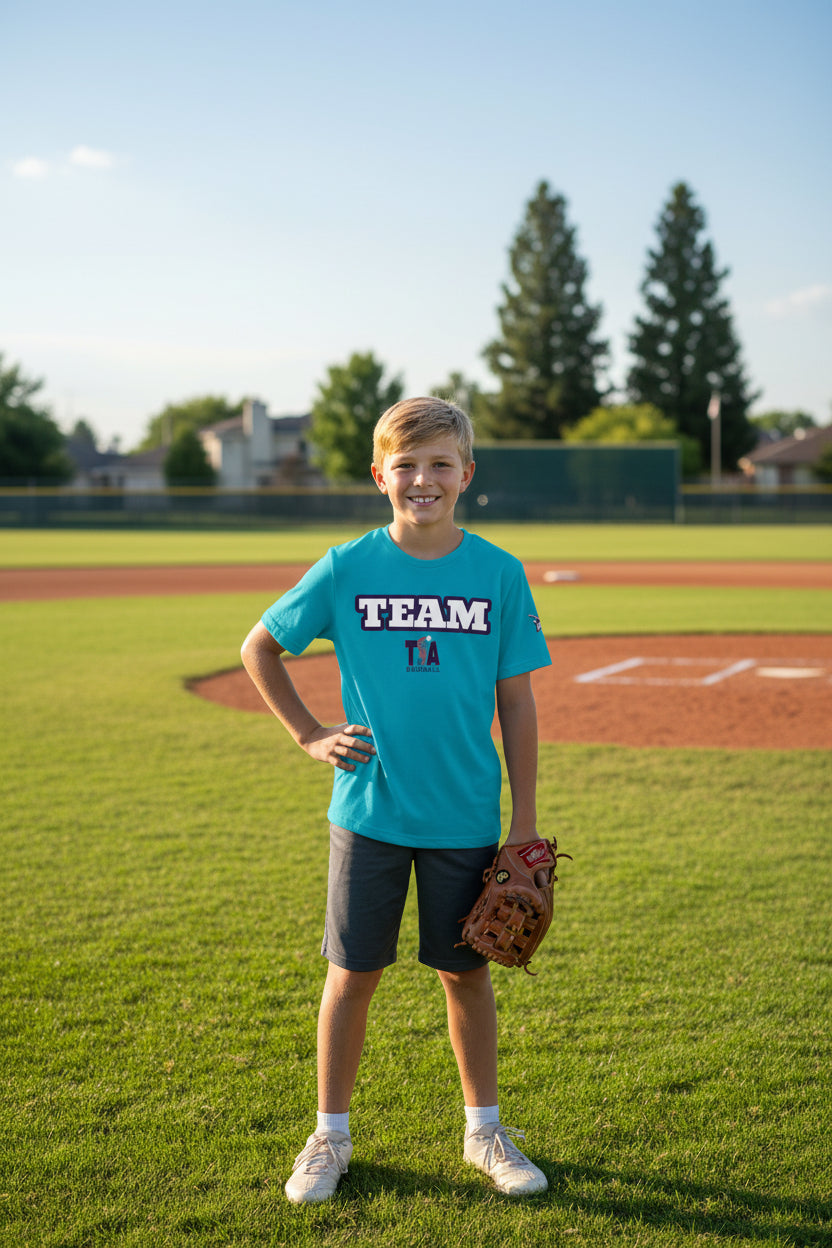 T.S.A. Baseball. "Team" Unisex t-shirt