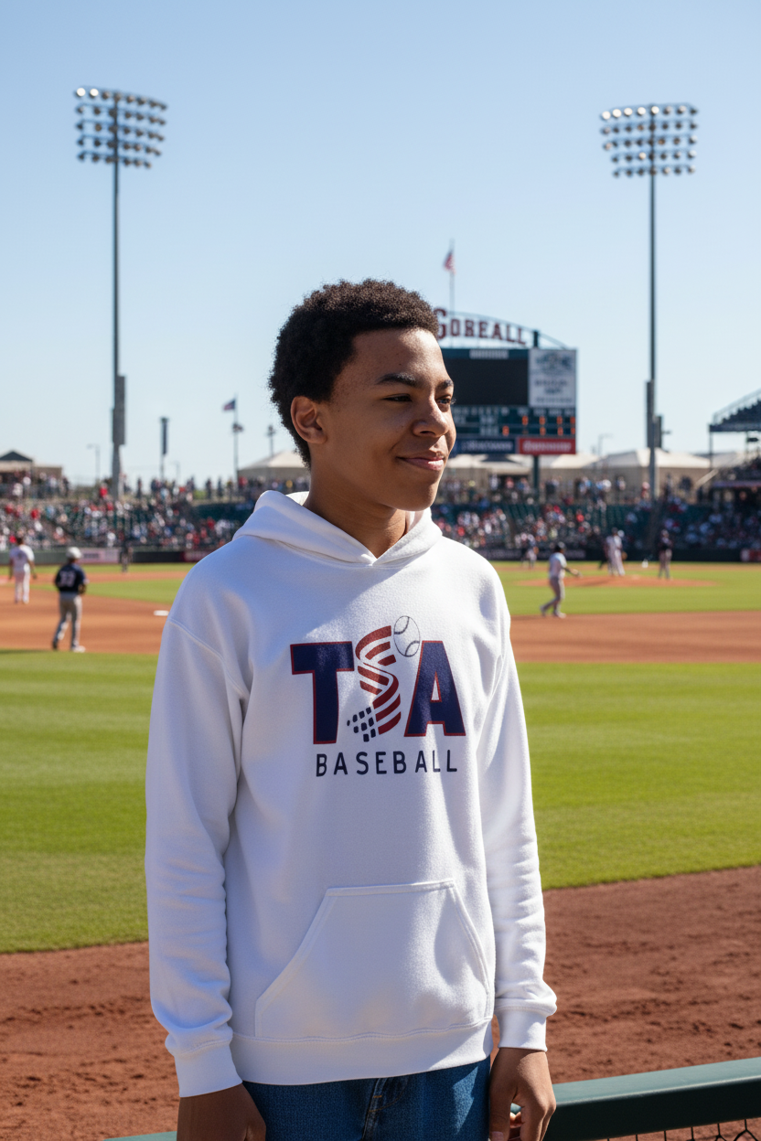 T.S.A. Baseball Youth heavy blend hoodie
