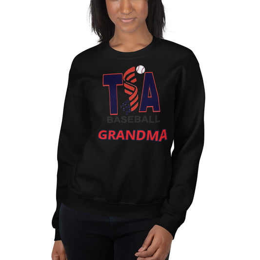 T.S.A. Baseball. "Grandma" Unisex Sweatshirt