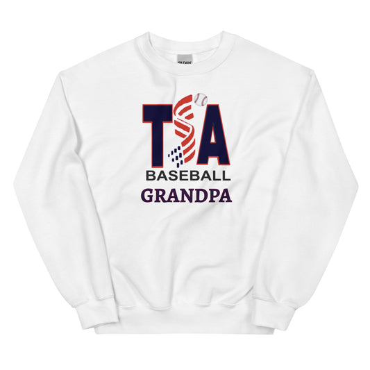 T.S.A. Baseball. "Grandpa" Unisex Sweatshirt