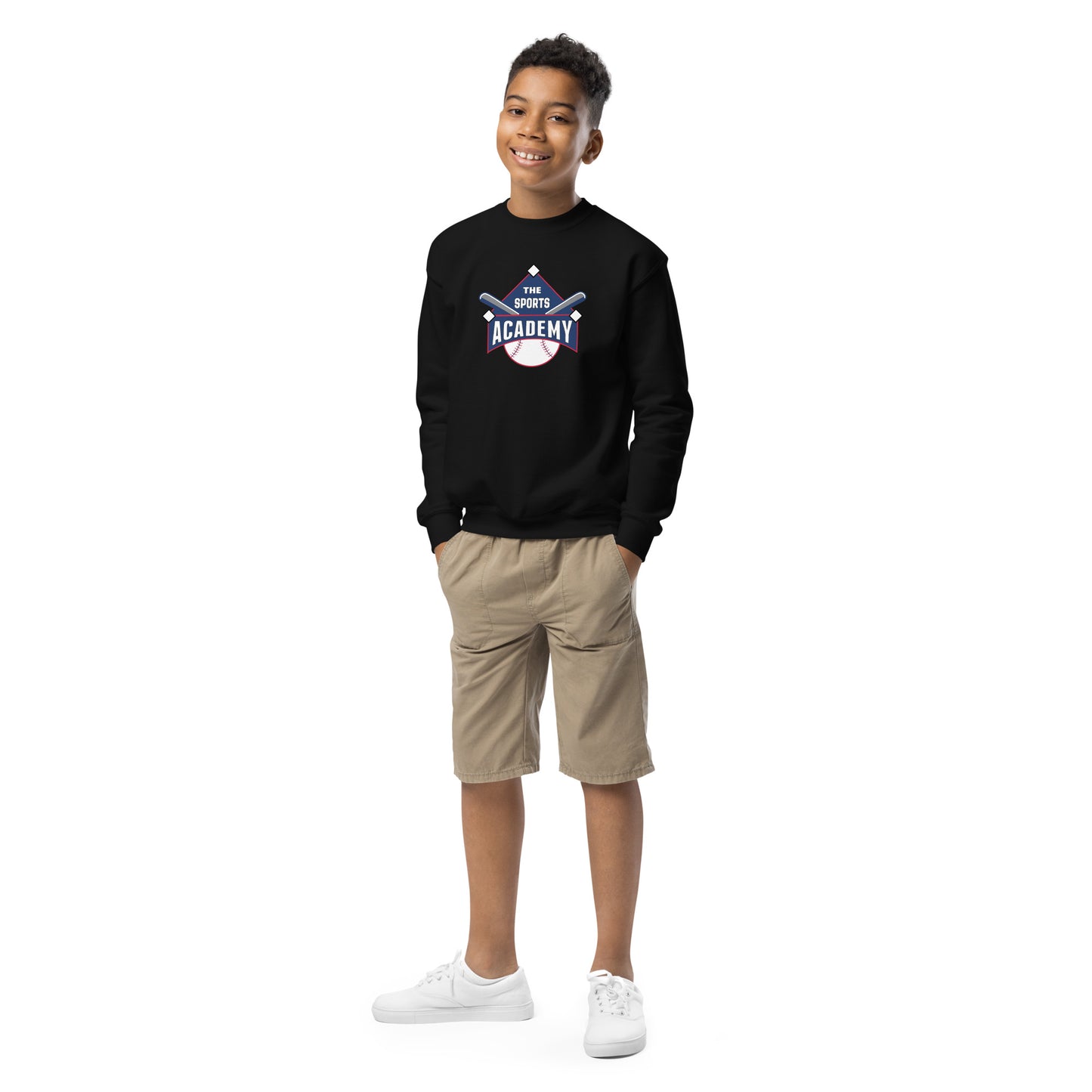 The Sports Academy Youth crewneck sweatshirt