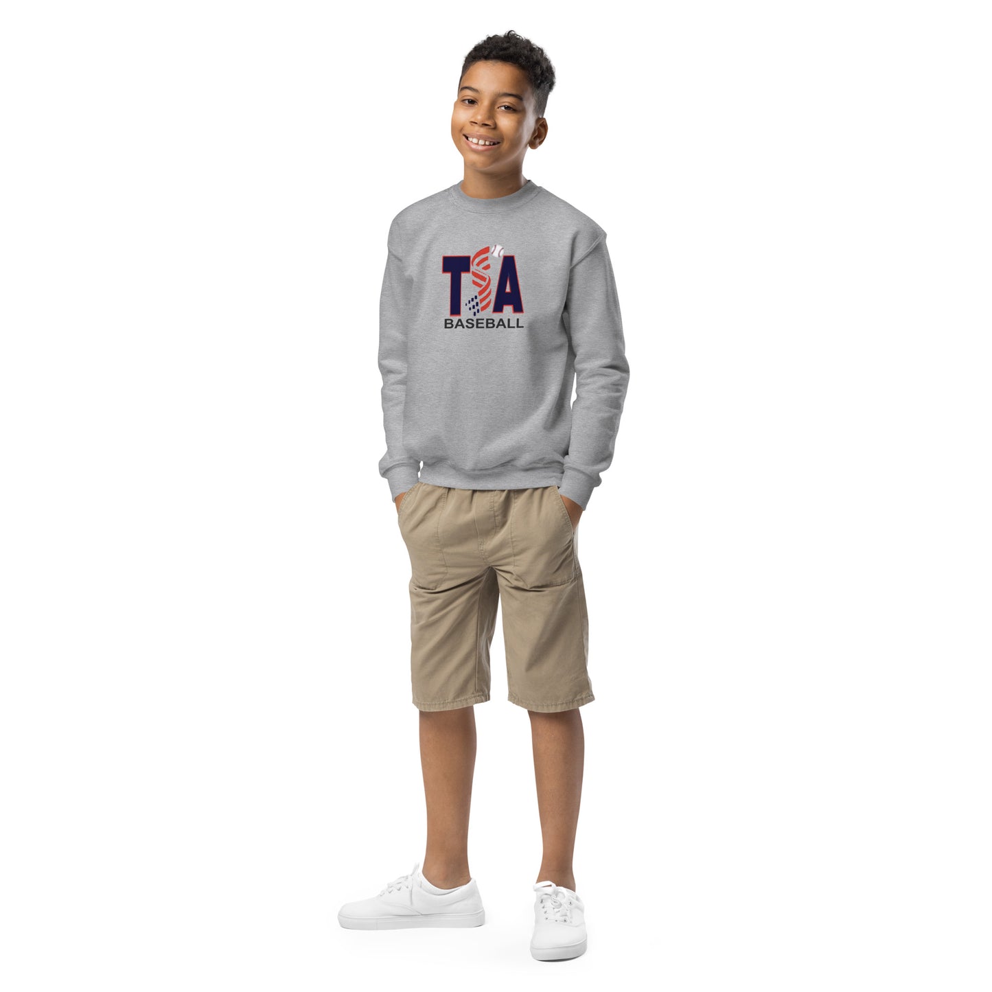 TSA Baseball Youth crewneck sweatshirt