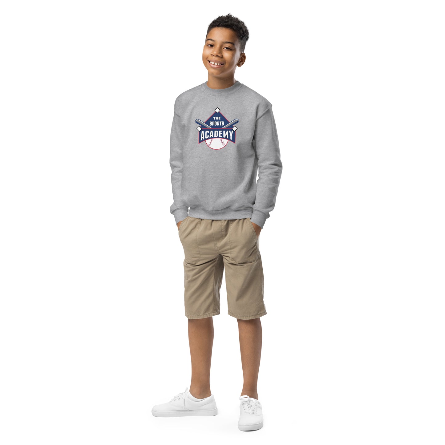 The Sports Academy Youth crewneck sweatshirt