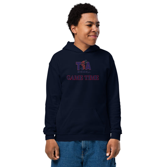 T.S.A. Baseball "Game Time" Youth heavy blend hoodie