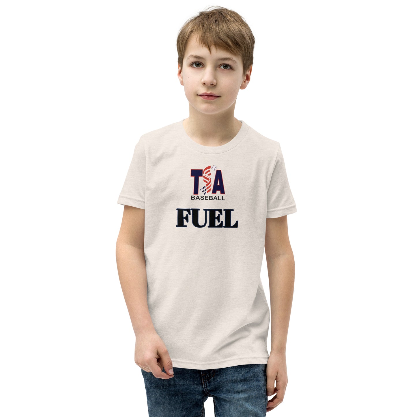 T.S.A. Baseball. "Fuel" Youth Short Sleeve T-Shirt