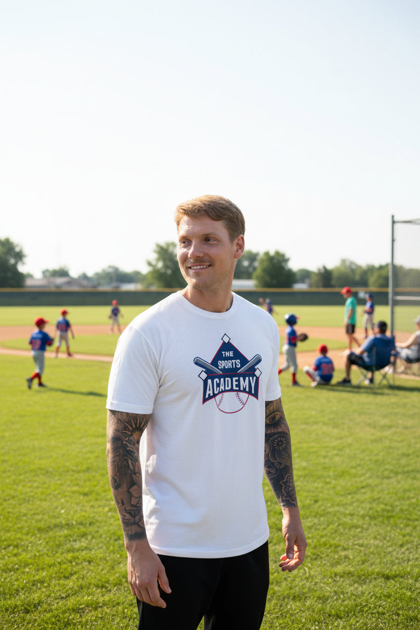 The Sports Academy Logo Short Sleeve T-shirt